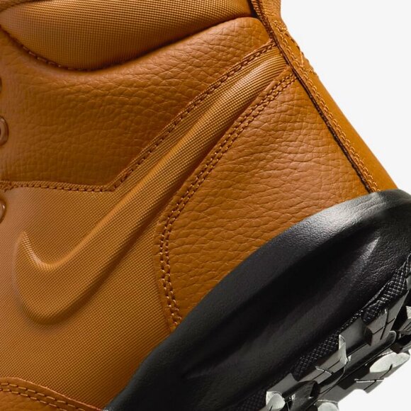 NIKE ADVENTURE BOOTS LEATHER CHESTNUT WATERPROOF RUGGED ROUGH CITY SZ 6.5 - Picture 9 of 10